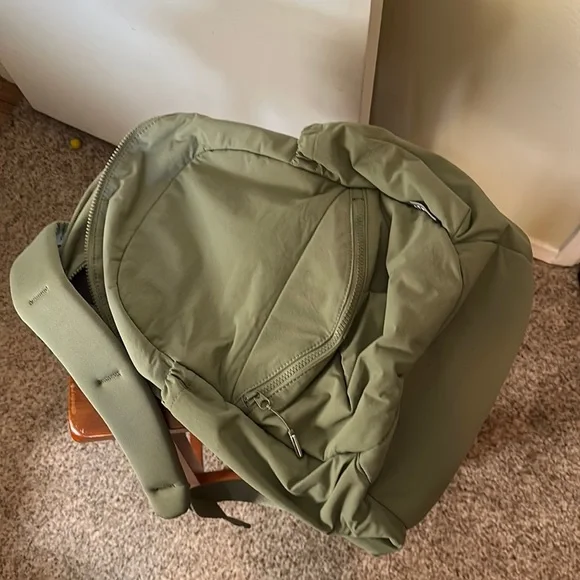 Athleta | Bags | Olive Green Laptop Backpack | Poshmark display picture 1